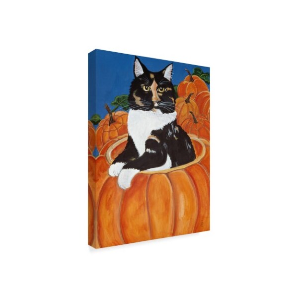 Jan Panico 'Matisse In A Pumpkin' Canvas Art,18x24